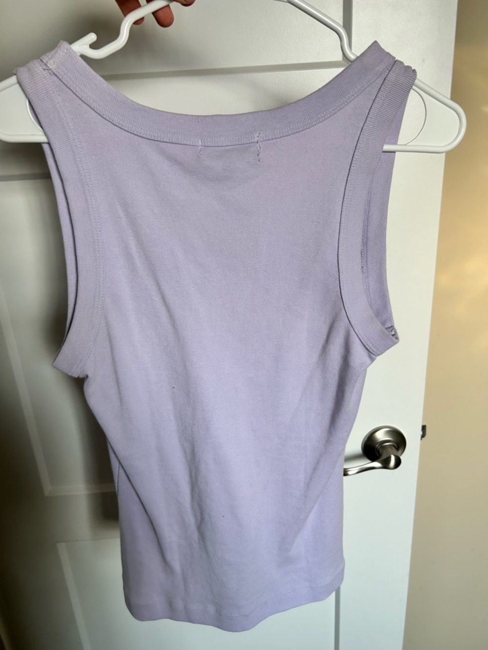 Michael stars lilac Ribbed Tank Top - Women